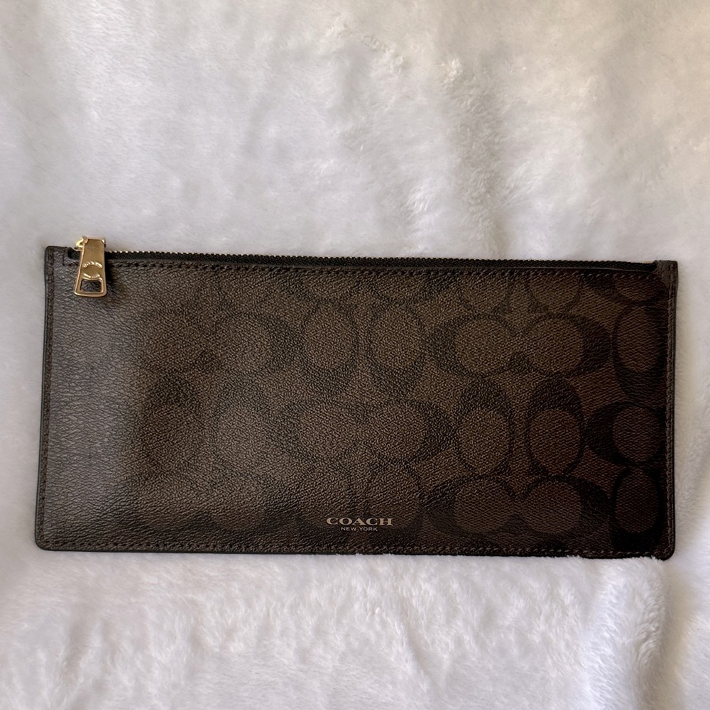Coach Dark Brown Signature